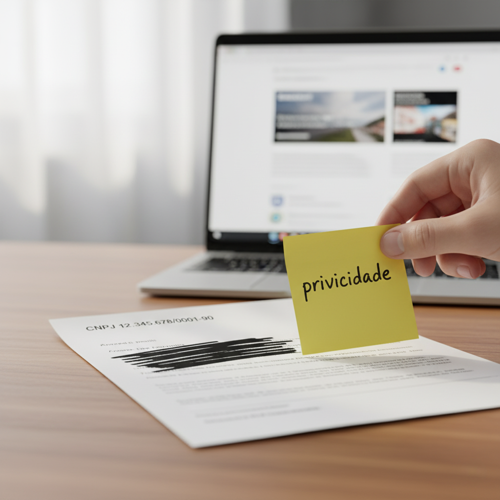 Infográfico mostrando os passos para proteger os dados do MEI que foram expostos na internet.